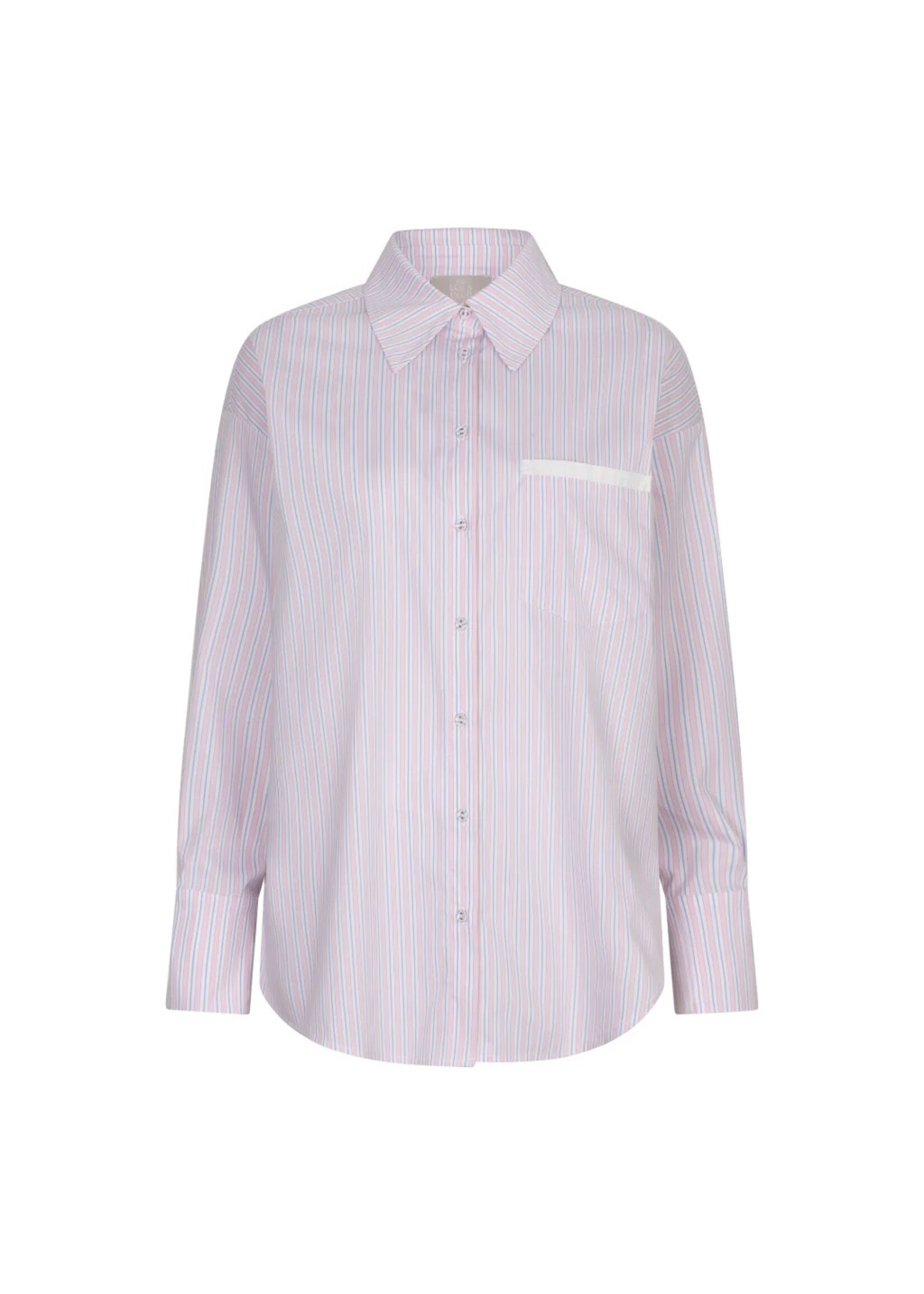 The Lola Club Maeve Blouse - Soft Pink