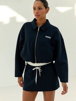 The Lola Club Millie Zip Through - Navy