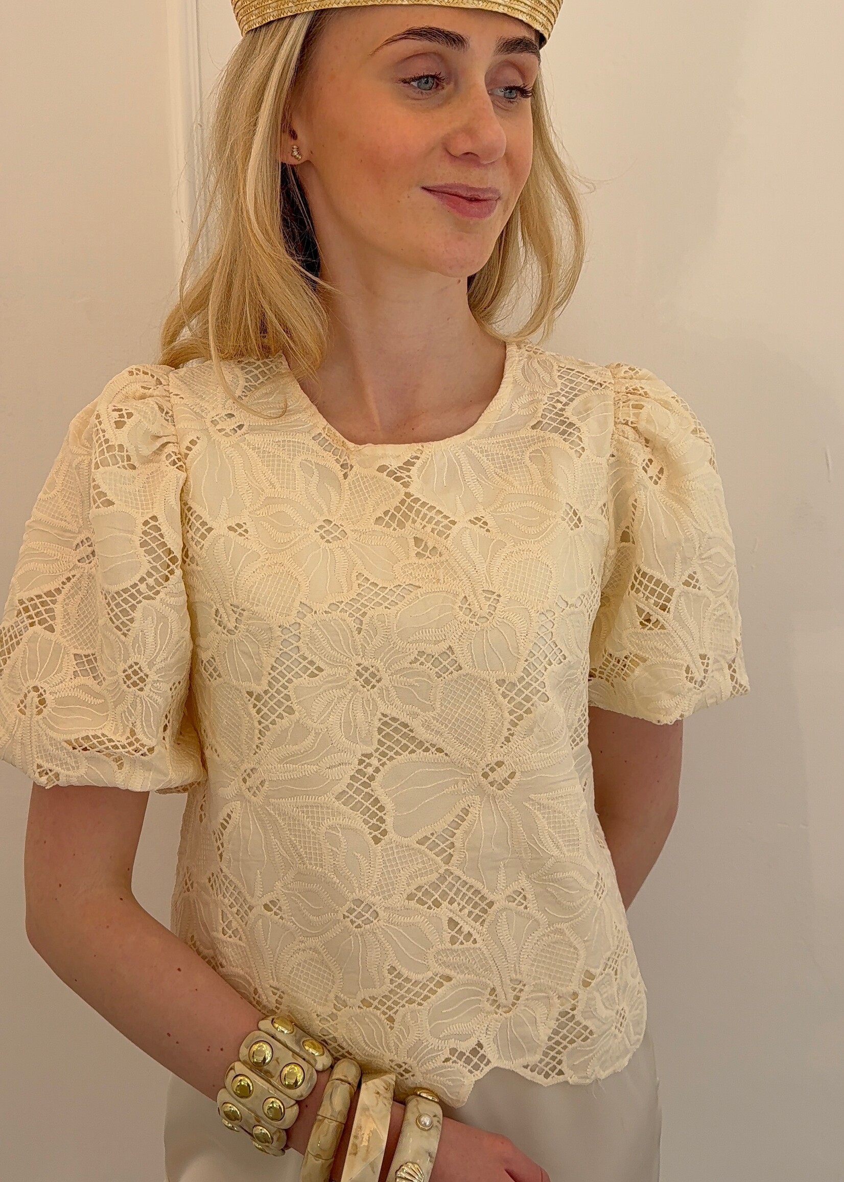 Fabergé Fashion Yude Blouse - Off White