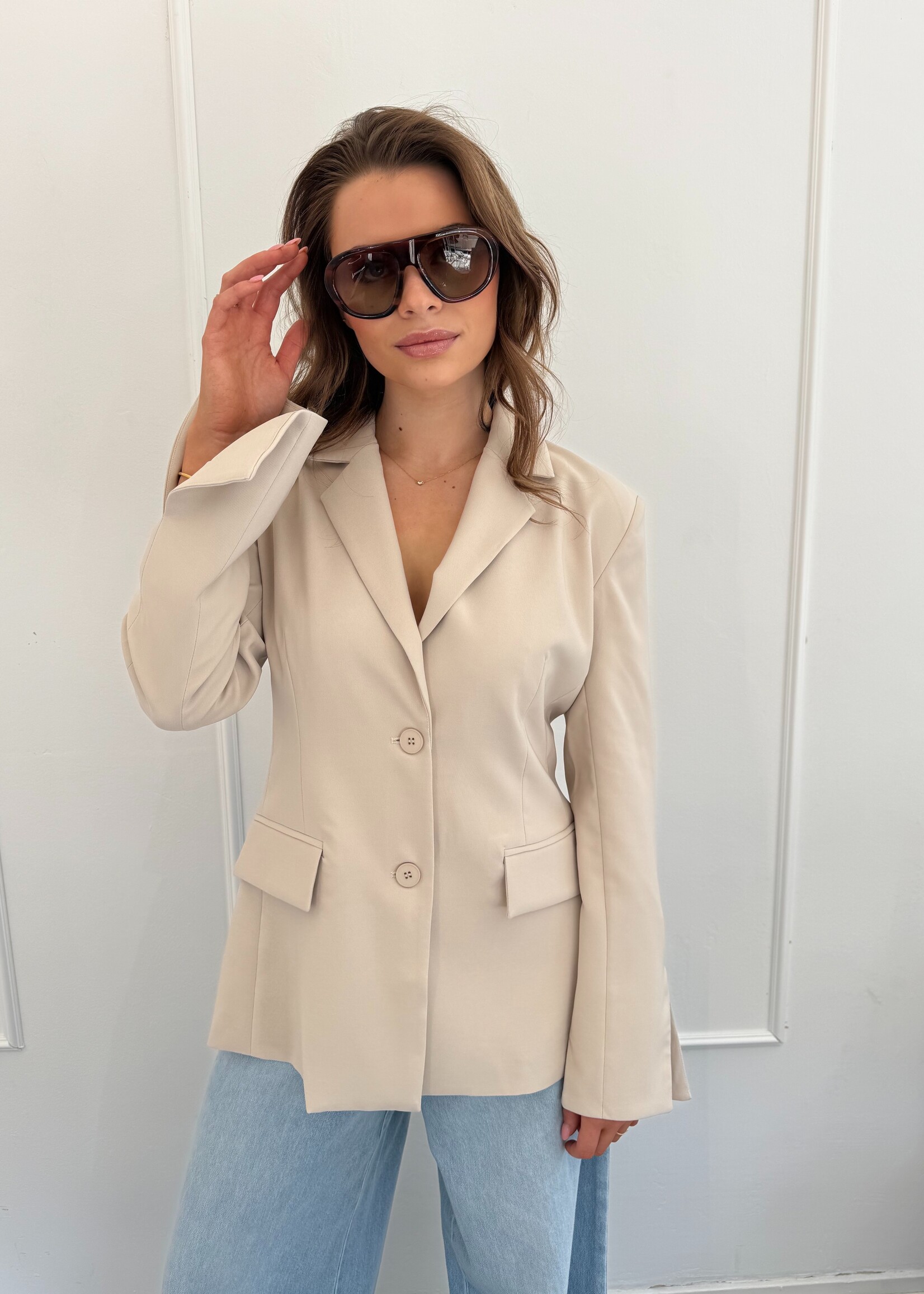 Fabergé Fashion Gina Blazer - Creme