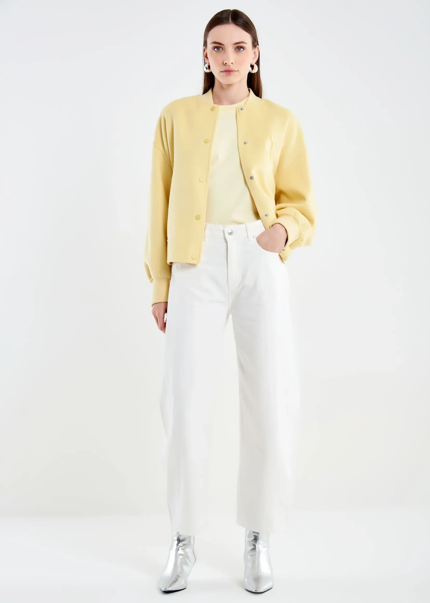 VICOLO Chiara Trousers - White