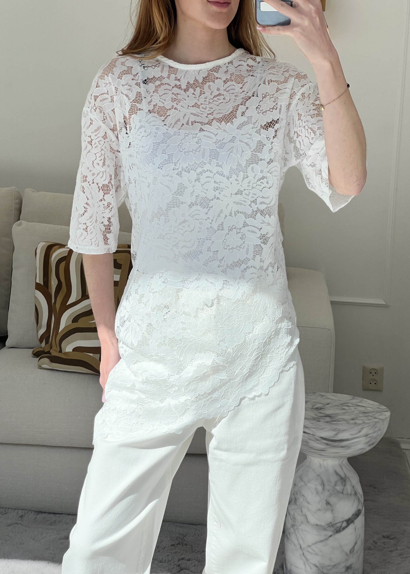 Fabergé Fashion Kaen Top - White