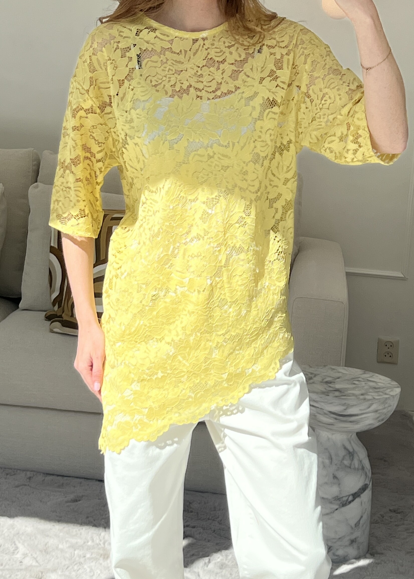 Fabergé Fashion Kaen Top - Yellow