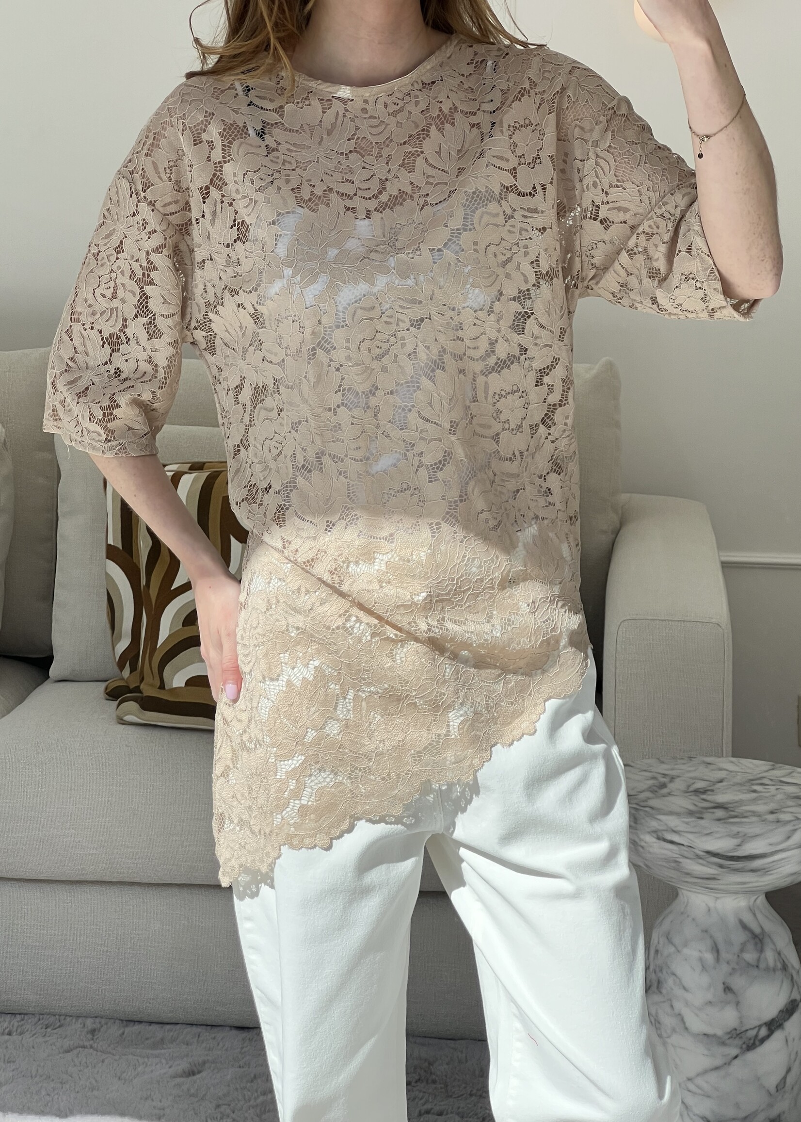 Fabergé Fashion Kaen Top - Beige