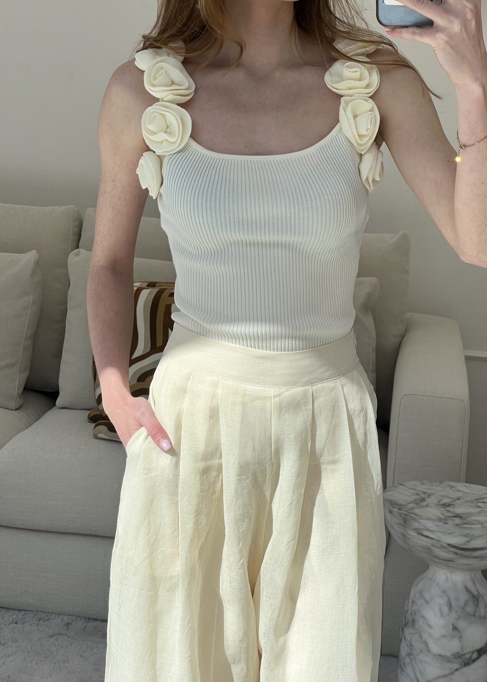 Fabergé Fashion Luci Top - Off White