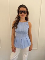 Fabergé Fashion Brit Top - Bleu