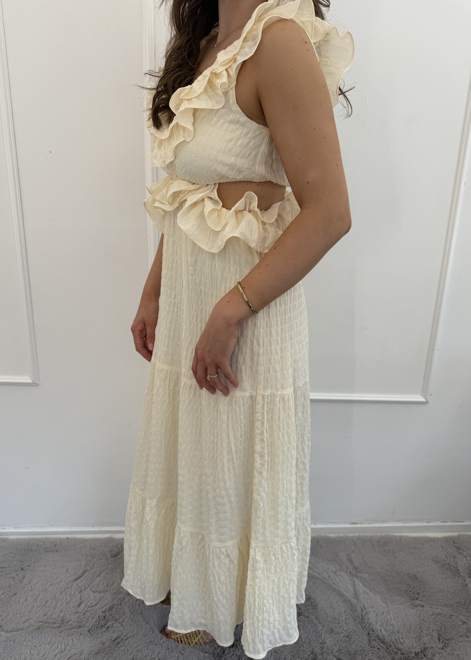 Fabergé Fashion Bae Dress - Creme