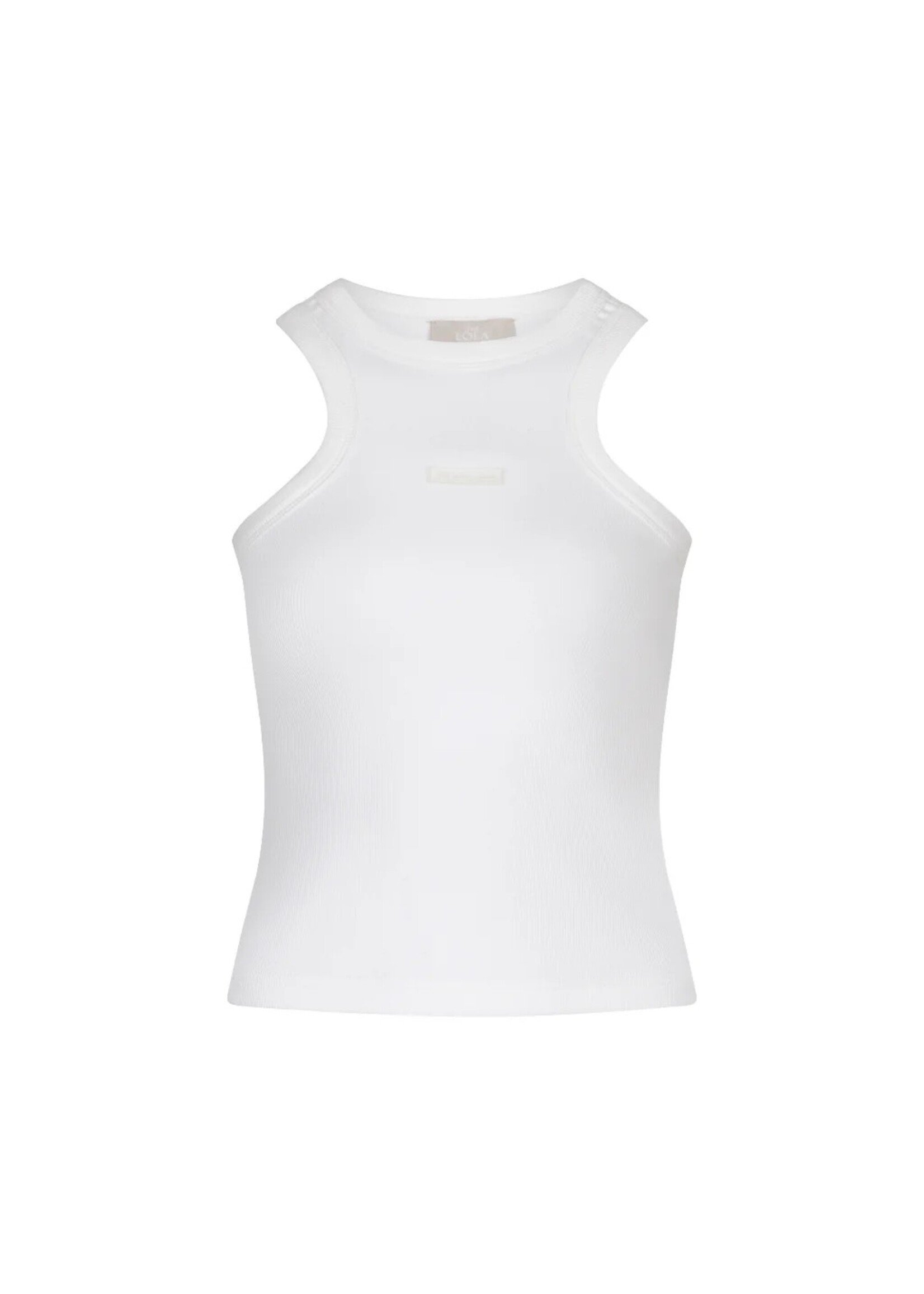 The Lola Club Jolie Singlet - Crispy White