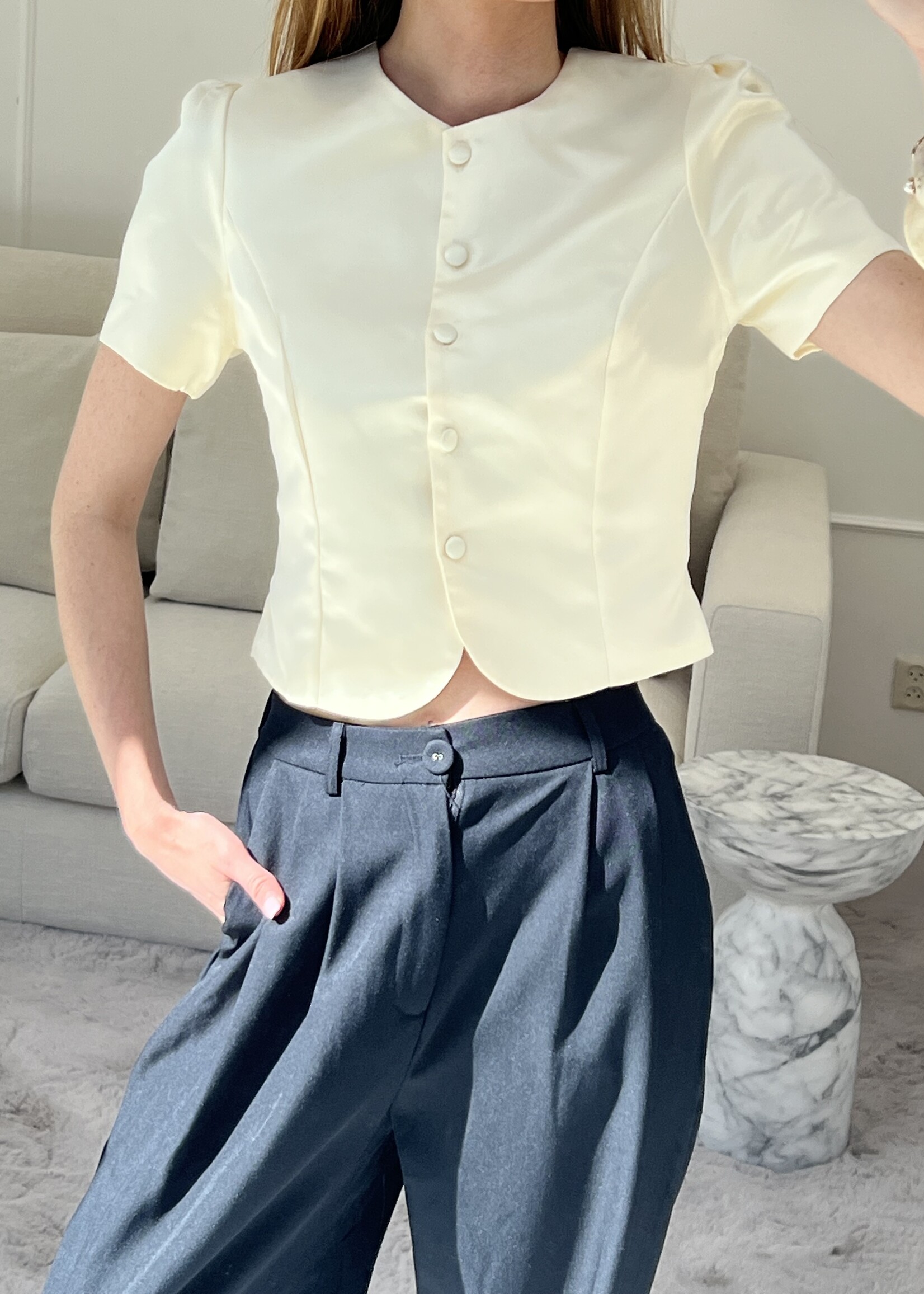 Fabergé Fashion Jacky Top - Creme