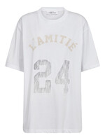 24 Lace Number Tee - White