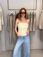 Fabergé Fashion Floral Top - Yellow