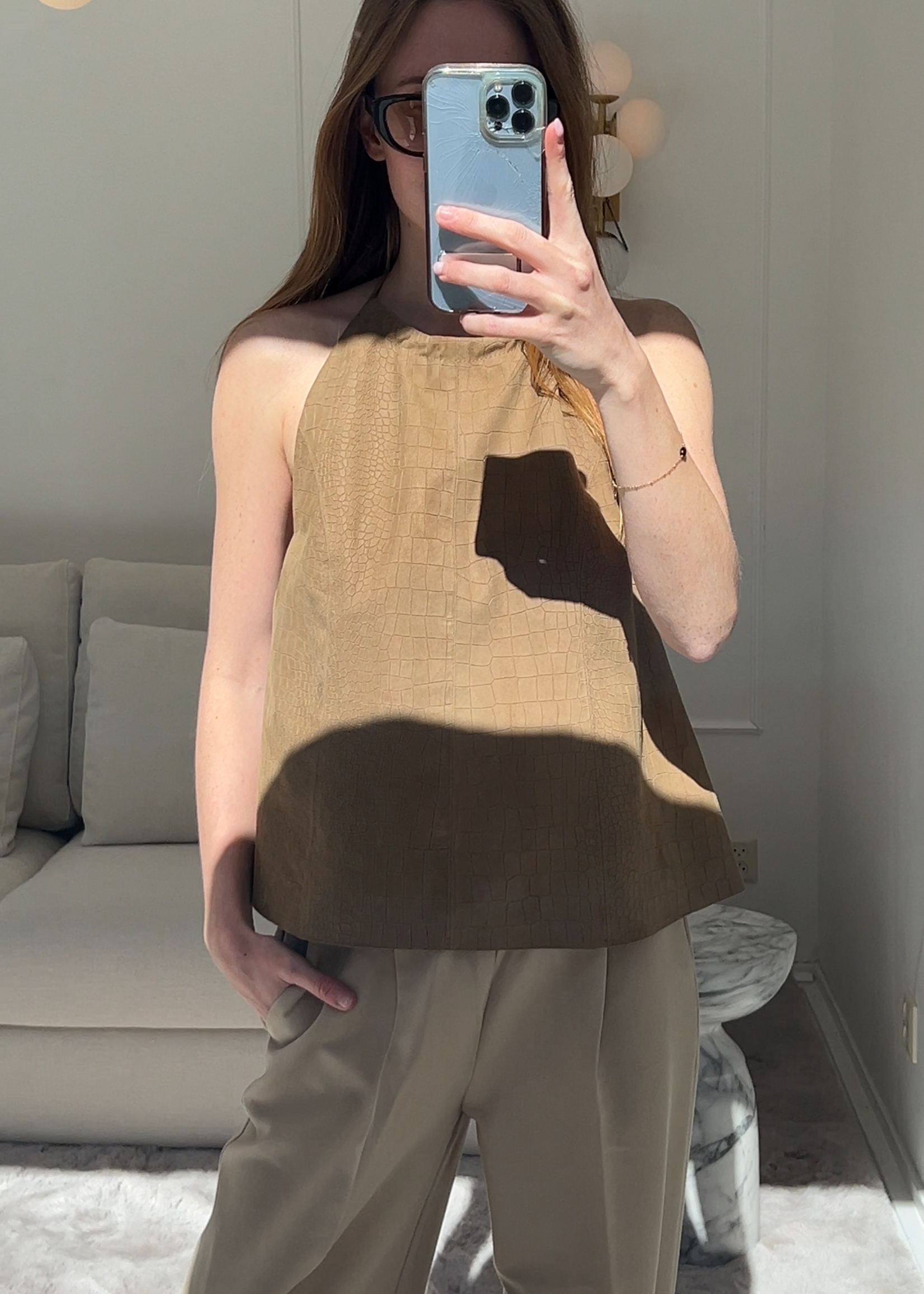 Gestuz GZestelle top - Ermine