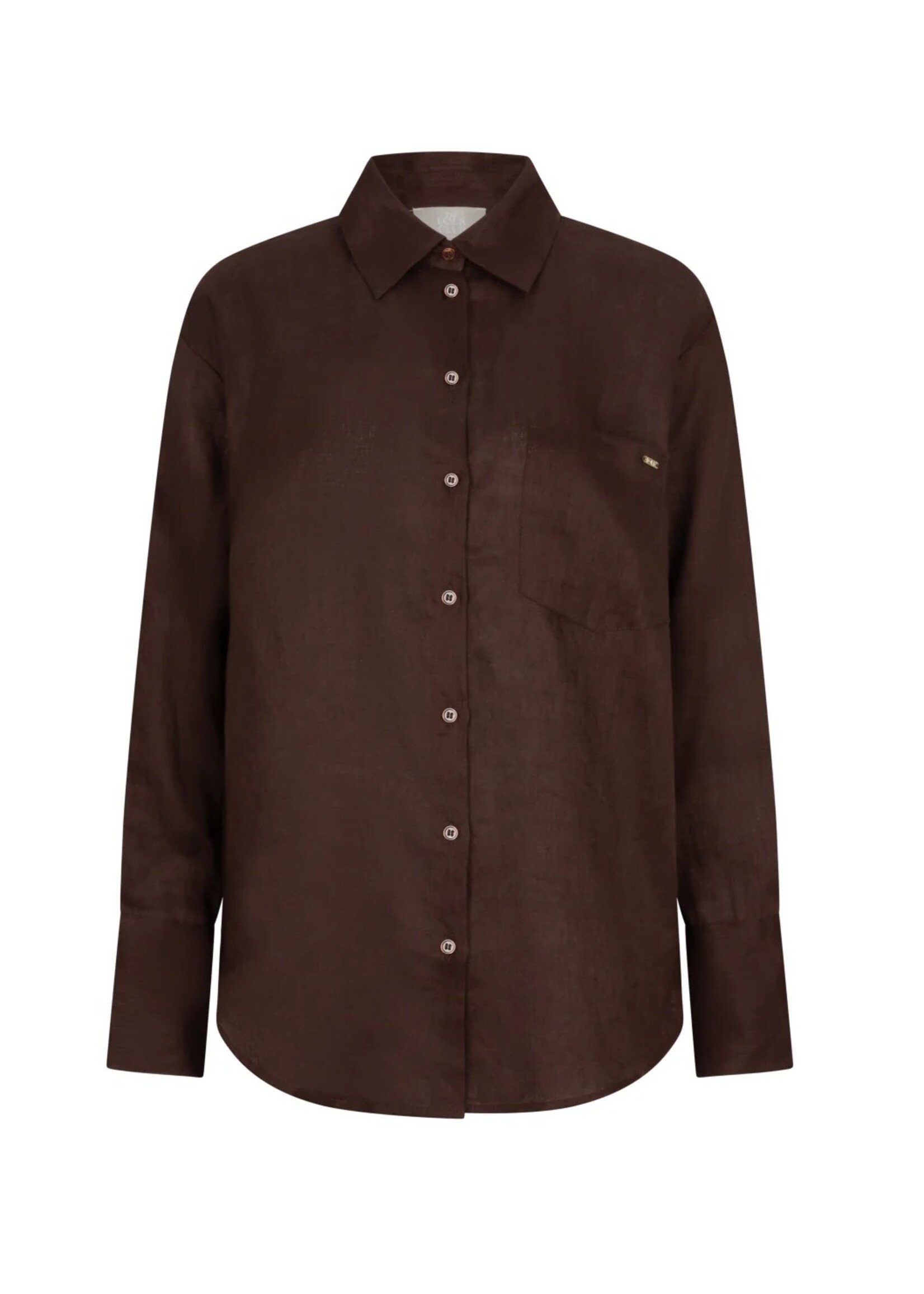 The Lola Club Guilia Blouse - Chocolate