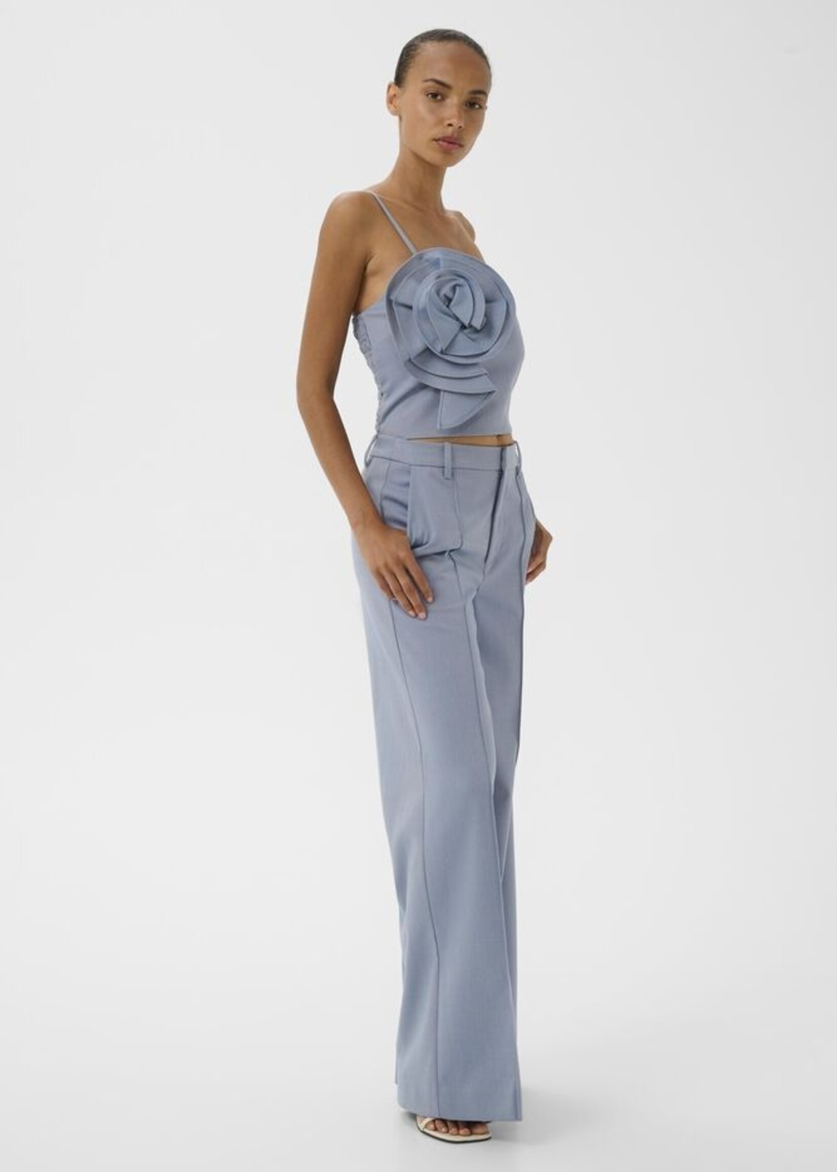 Gestuz GZwendi top - Dusty Bleu