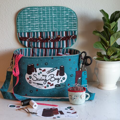 My Blue Sewing Bag My Blue Sewing Bag
