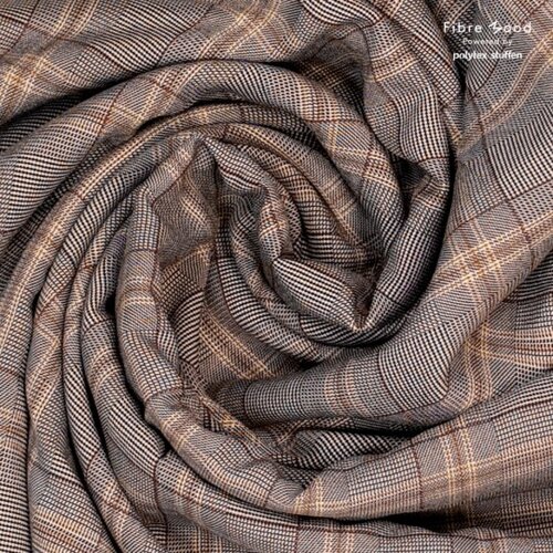 FIBRE MOOD FM Jacquard Check Gray FIBRE MOOD FM Jacquard Check Gray