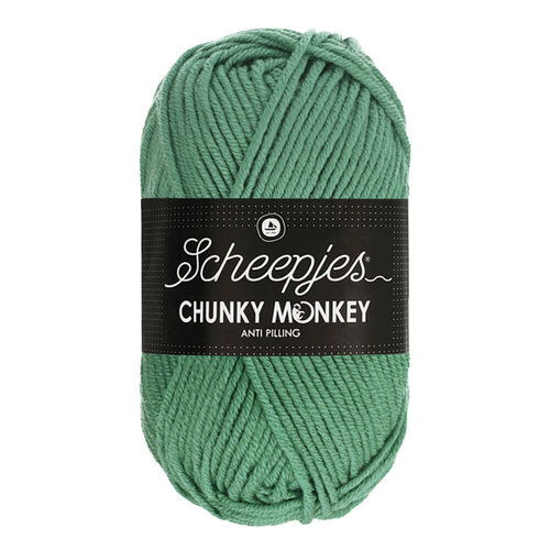 SCHEEPJES Scheepjes Chunky Monkey 100g - 1725 Eucalyptus SCHEEPJES Scheepjes Chunky Monkey 100g - 1725 Eucalyptus