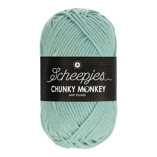 SCHEEPJES Scheepjes Chunky Monkey 100g - 1820 Mist SCHEEPJES Scheepjes Chunky Monkey 100g - 1820 Mist