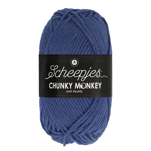 SCHEEPJES Scheepjes Chunky Monkey 100g - 1825 Midnight SCHEEPJES Scheepjes Chunky Monkey 100g - 1825 Midnight