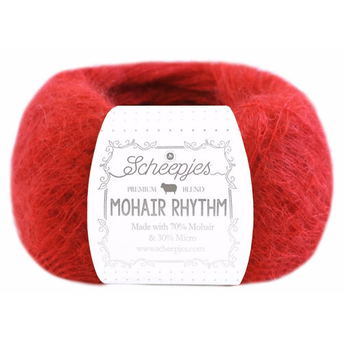 SCHEEPJES Scheepjes Mohair Rhythm - 684 Flamenco SCHEEPJES Scheepjes Mohair Rhythm - 684 Flamenco