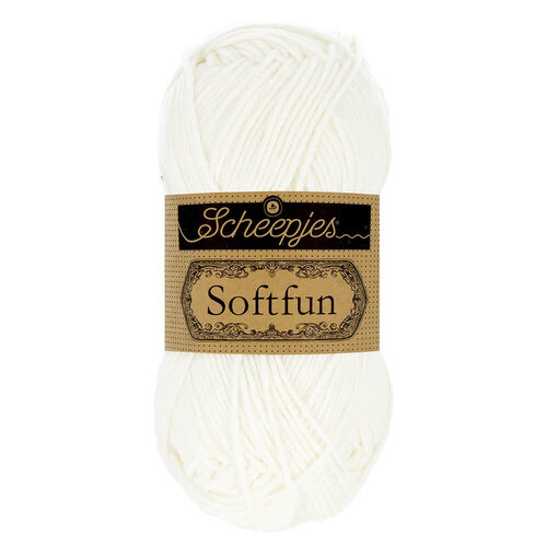 SCHEEPJES Scheepjes Softfun 50g - 2412 Snow