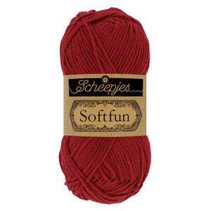 SCHEEPJES Scheepjes Softfun 50g - 2492 Bordeaux