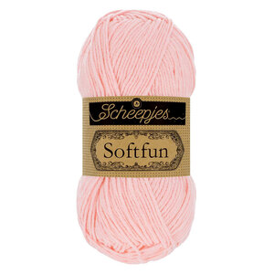 SCHEEPJES Scheepjes Softfun 50g - 2513 Light Rose