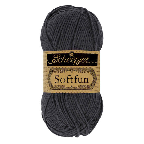 SCHEEPJES Scheepjes Softfun 50g - 2601 Graphite