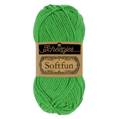 SCHEEPJES Scheepjes Softfun 50g - 2605 Emerald SCHEEPJES Scheepjes Softfun 50g - 2605 Emerald