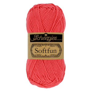 SCHEEPJES Scheepjes Softfun 50g - 2607 Coral