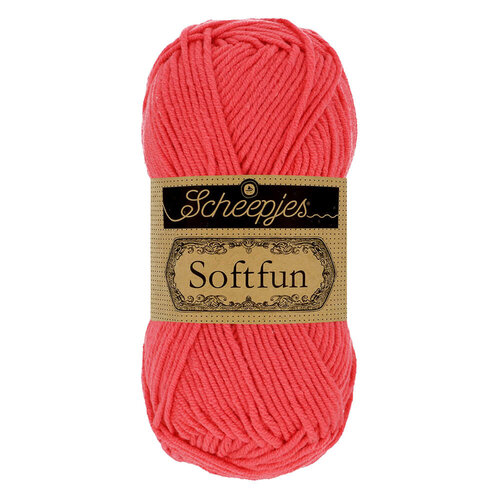 SCHEEPJES Scheepjes Softfun 50g - 2607 Coral