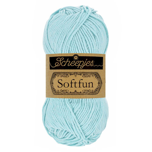 SCHEEPJES Scheepjes Softfun 50g - 2613 Sky SCHEEPJES Scheepjes Softfun 50g - 2613 Sky