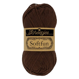 SCHEEPJES Scheepjes Softfun 50g - 2623 Chocolate