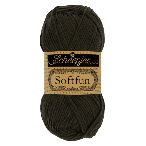 SCHEEPJES Scheepjes Softfun 50g - 2628 Charcoal