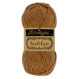 SCHEEPJES Scheepjes Softfun 50g - 2633 Tawny