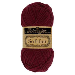 SCHEEPJES Scheepjes Softfun 50g - 2637 Mahogany