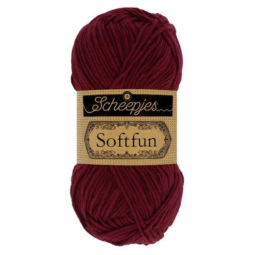 SCHEEPJES Scheepjes Softfun 50g - 2637 Mahogany