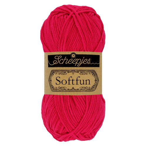 SCHEEPJES Scheepjes Softfun 50g - 2654 Magenta SCHEEPJES Scheepjes Softfun 50g - 2654 Magenta
