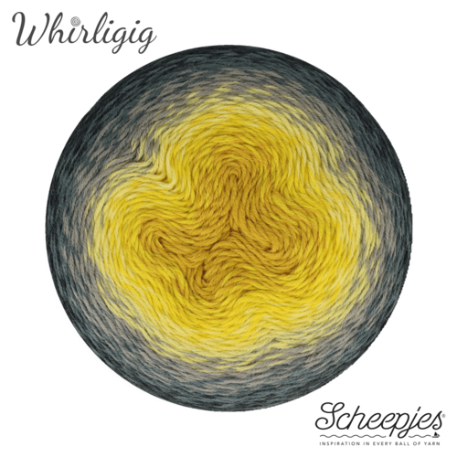 SCHEEPJES Scheepjes Whirligig 1x450g - 200 Grey to Ochre SCHEEPJES Scheepjes Whirligig 1x450g - 200 Grey to Ochre