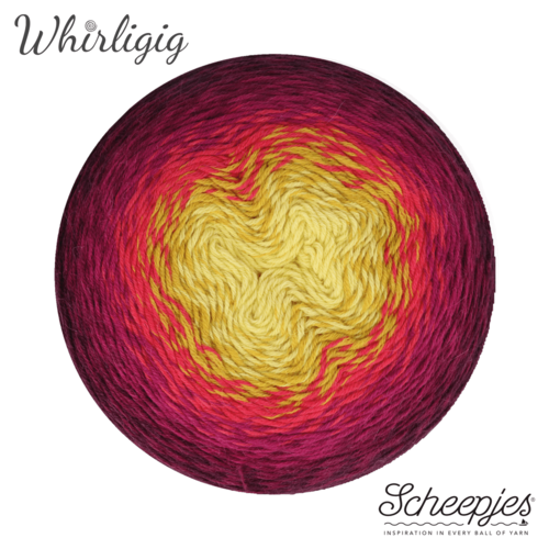 SCHEEPJES Scheepjes Whirligig 1x450g - 210 Plum to Ochre SCHEEPJES Scheepjes Whirligig 1x450g - 210 Plum to Ochre