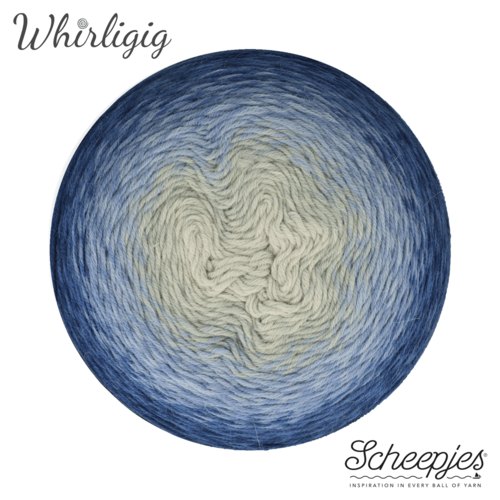 SCHEEPJES Scheepjes Whirligig 1x450g - 212 Sapphire to Blue SCHEEPJES Scheepjes Whirligig 1x450g - 212 Sapphire to Blue