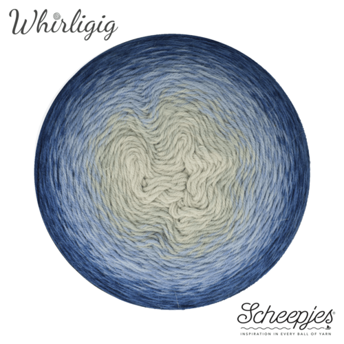 SCHEEPJES Scheepjes Whirligig 1x450g - 212 Sapphire to Blue