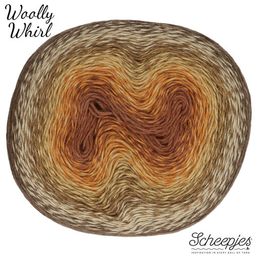 SCHEEPJES Scheepjes Woolly Whirl 1000m - 471 Chocolate Vermicelli SCHEEPJES Scheepjes Woolly Whirl 1000m - 471 Chocolate Vermicelli