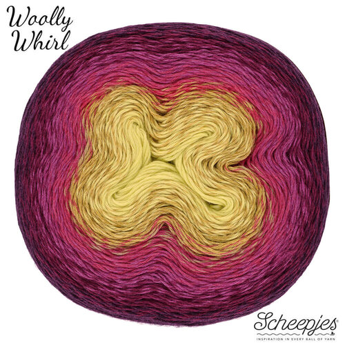 SCHEEPJES Scheepjes Woolly Whirl 1000m - 478 CrÃ¨me Anglaise Centre