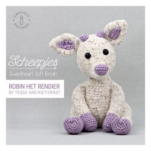 SCHEEPJES SCHEEPJES HAAKPATROON SWEETHEART SOFT BRUSH RENDIER