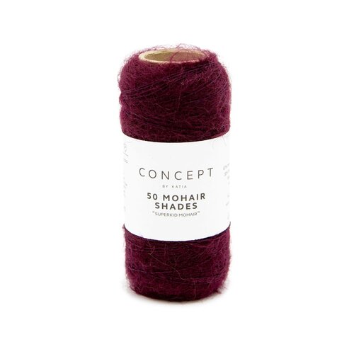 KATIA 50 SHADES MOHAIR BURDEOS - 40 KATIA 50 SHADES MOHAIR BURDEOS - 40