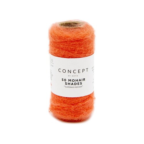 KATIA 50 SHADES MOHAIR CORAL - 42 KATIA 50 SHADES MOHAIR CORAL - 42