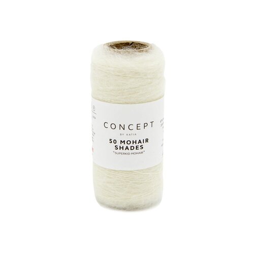 KATIA 50 SHADES MOHAIR CRUDO - 01 KATIA 50 SHADES MOHAIR CRUDO - 01