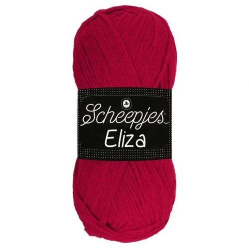 SCHEEPJES Scheepjes Eliza 100g - 226 Rosy Red SCHEEPJES Scheepjes Eliza 100g - 226 Rosy Red