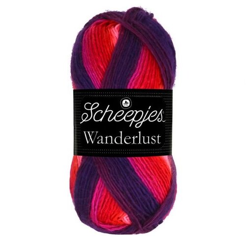 SCHEEPJES Scheepjes Wanderlust 100g - 466 Paris SCHEEPJES Scheepjes Wanderlust 100g - 466 Paris